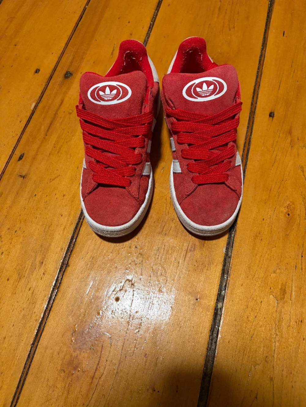 Red Adidas Campus